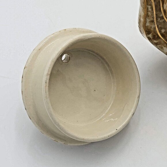 Arthur Wood 3125 Teapot – England – Vintage Floral Gilded Globe Mark – 1930s–40s - Picture 6 of 10